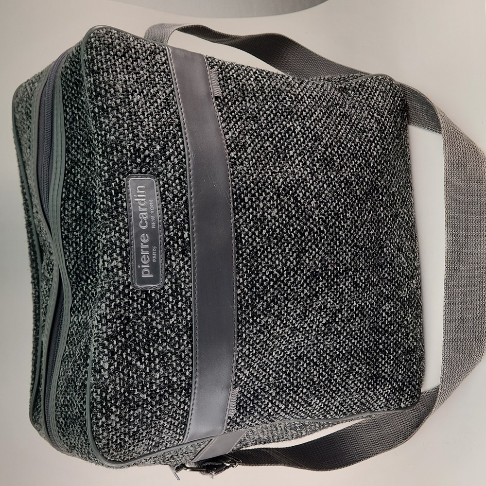 COPY - PIERRE CARDIN Waterproof Carry On Travel Bag, Vintage 80s